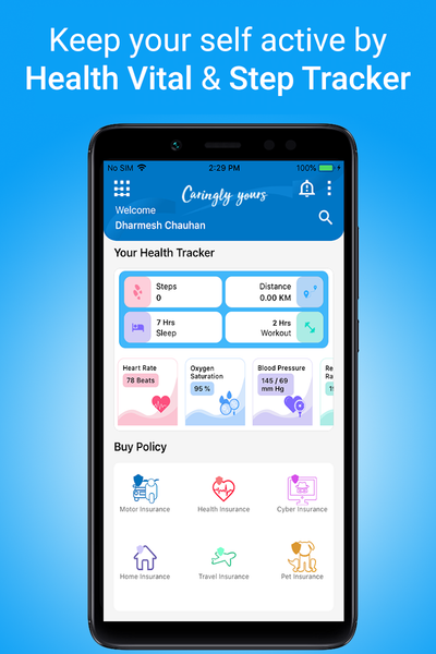 برنامه Caringly Yours: Insurance App - دانلود | بازار