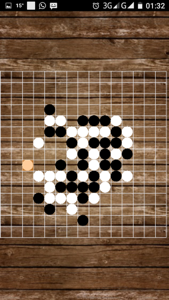 Five in a row – Gomoku - Gameplay image of android game