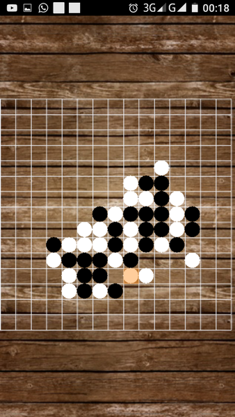 Five in a row – Gomoku - Gameplay image of android game