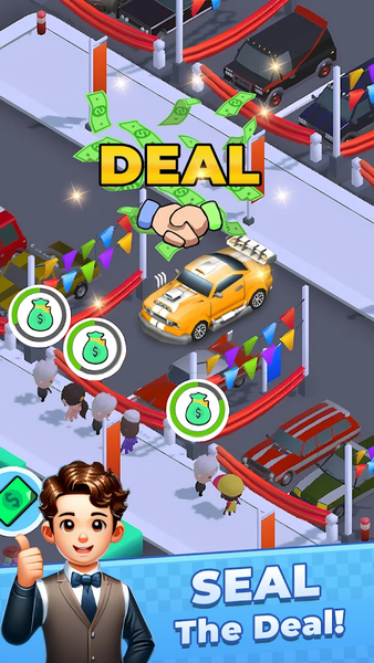 Thrift Garage - Idle Car Game - Gameplay image of android game