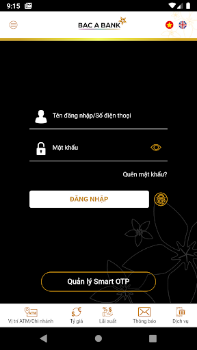 BAC A BANK Mobile Banking - Image screenshot of android app
