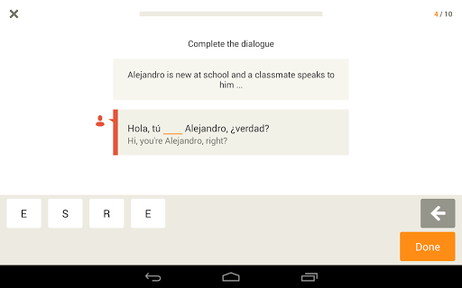 Babbel – Learn Spanish - Image screenshot of android app
