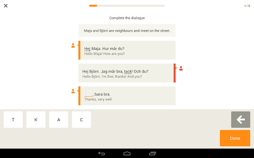 Babbel - Learn Swedish - Image screenshot of android app