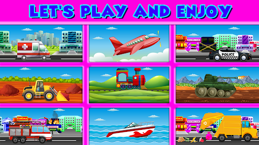 preschool toddlers driving trucks service for baby - عکس برنامه موبایلی اندروید