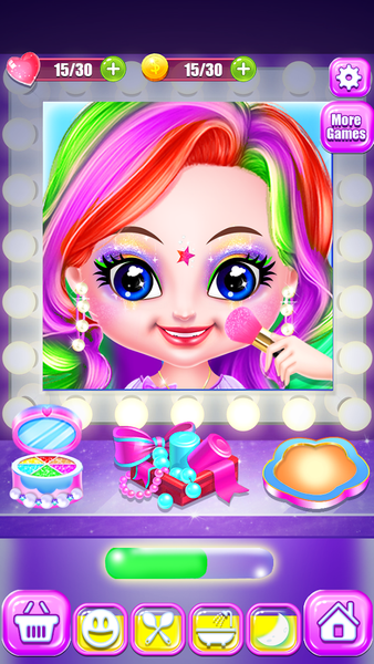 Chic Baby Girl Daycare Games - Image screenshot of android app