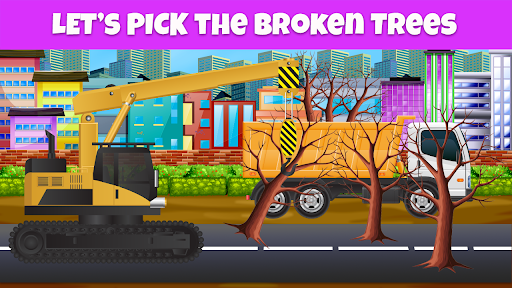 Construction Vehicles for Kids - Image screenshot of android app