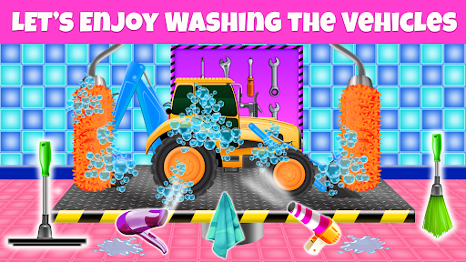 Construction Vehicles for Kids - Image screenshot of android app