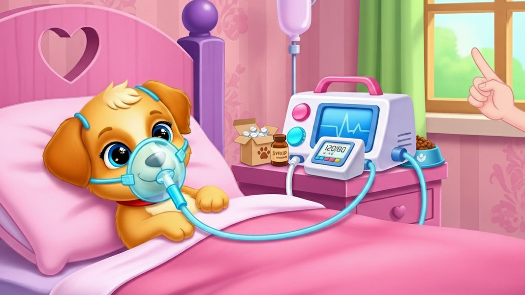 Puppy Pets Vet Dog Caring Game - عکس بازی موبایلی اندروید