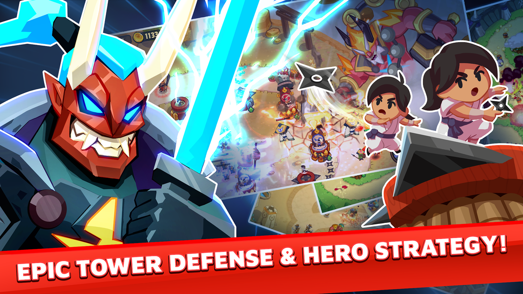 Realm Defense: Hero Legends TD - Gameplay image of android game