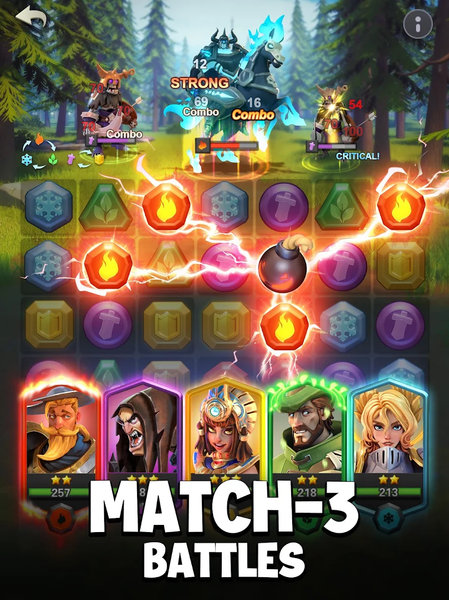 Arkan: Dawn of Knights - Gameplay image of android game