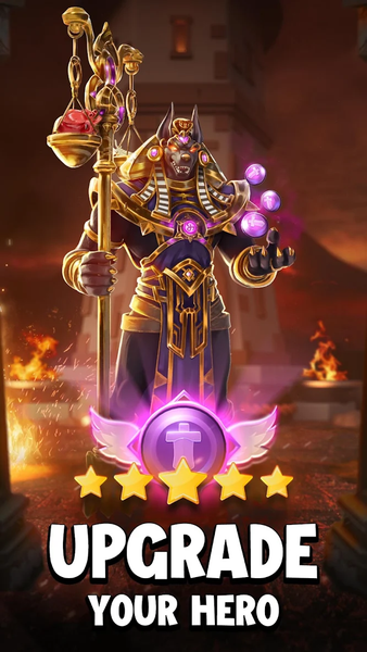 Arkan: Dawn of Knights - Gameplay image of android game