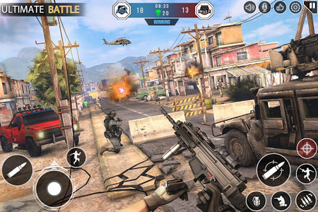 Immortal Squad 3D Free Game: New Offline Gun Games - عکس بازی موبایلی اندروید