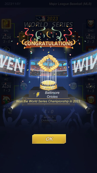 Baseball Rising Star - Gameplay image of android game