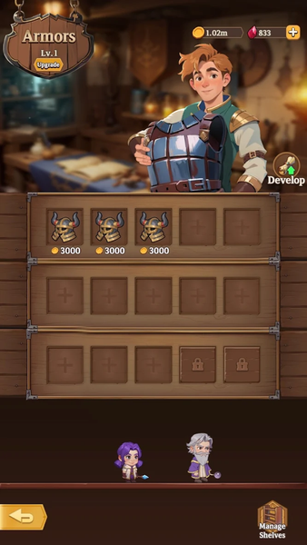 Blackstone Legend: Crafting - Gameplay image of android game