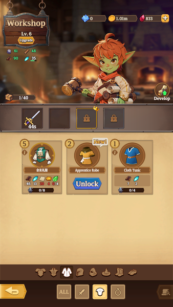 Blackstone Legend: Crafting - Gameplay image of android game