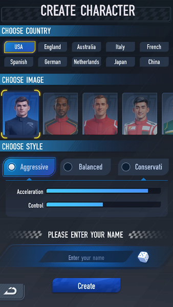 Formula Rising Star - Gameplay image of android game