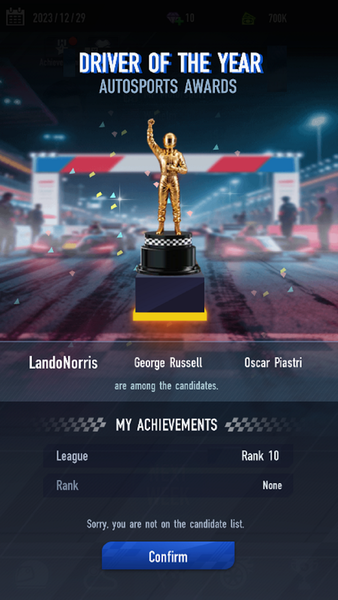 Formula Rising Star - Gameplay image of android game