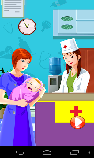 Baby Doctor Office Clinic - Gameplay image of android game