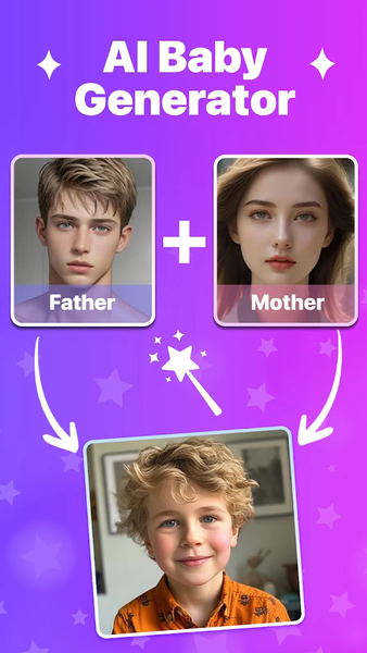 Baby Face AI: Baby Generator - عکس برنامه موبایلی اندروید