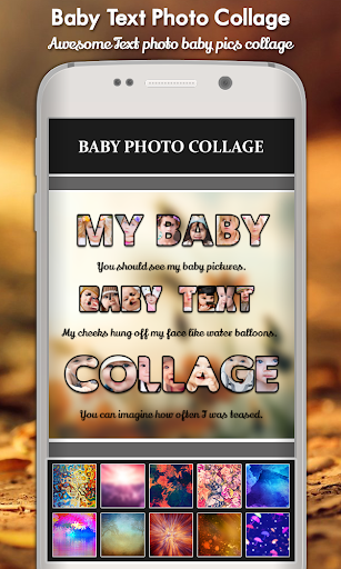Baby Photo Collage Maker and Editor - عکس برنامه موبایلی اندروید