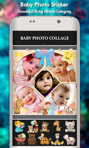 Baby Photo Collage Maker and Editor - عکس برنامه موبایلی اندروید