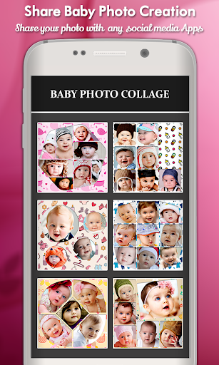 Baby Photo Collage Maker and Editor - عکس برنامه موبایلی اندروید