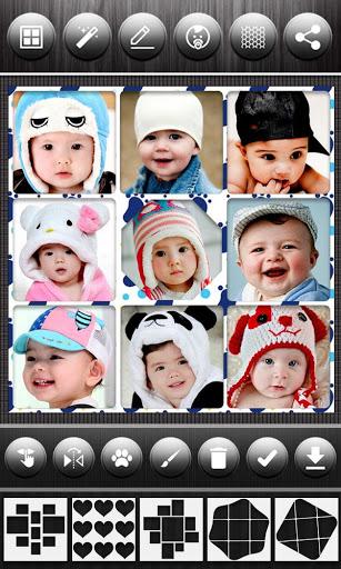Baby Photo Collage Editor - عکس برنامه موبایلی اندروید