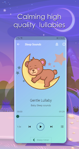 Baby Sleep Sounds - عکس برنامه موبایلی اندروید