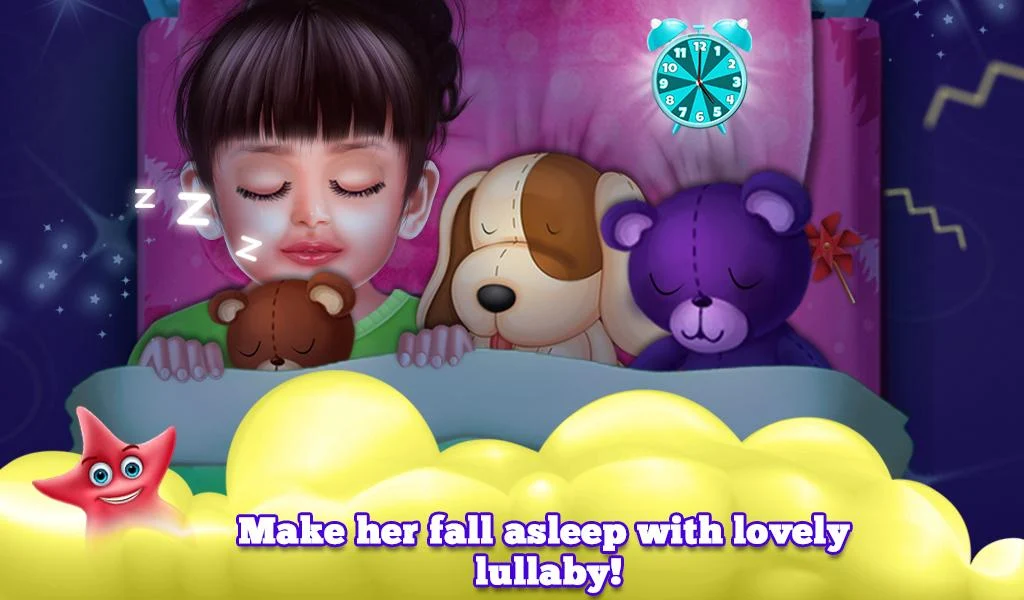 Aadhya's Night Activities Game - Gameplay image of android game
