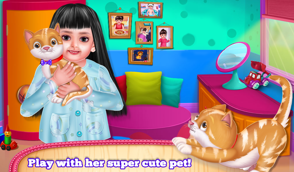 Aadhya's Night Activities Game - عکس بازی موبایلی اندروید