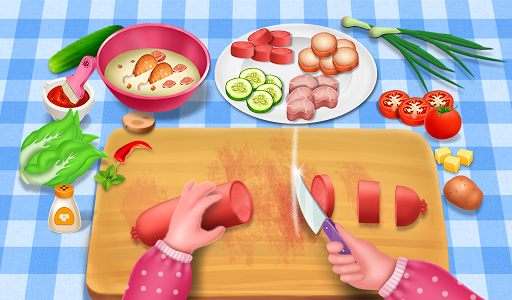 Aadhya's Restaurant Cooking - Gameplay image of android game