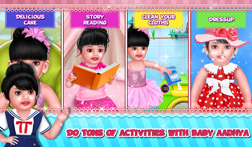 Aadhya's Daily Routine Games - Gameplay image of android game