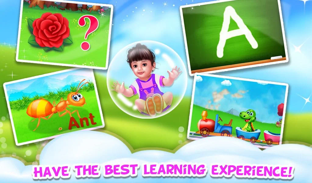 Baby Aadhya's Alphabets World - Image screenshot of android app