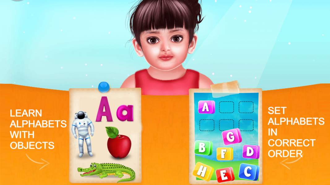 Preschool Alphabets A to Z Fun - Gameplay image of android game