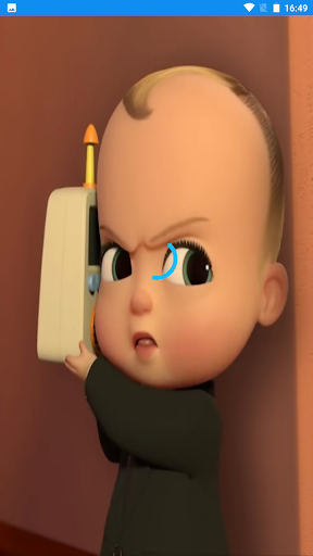Fake video Call Baby Boss chat - Image screenshot of android app