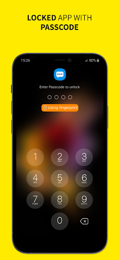 AppLock - Fingerprint iOS 16 - Image screenshot of android app