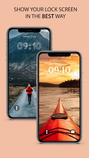 Lock Screen OS - عکس برنامه موبایلی اندروید