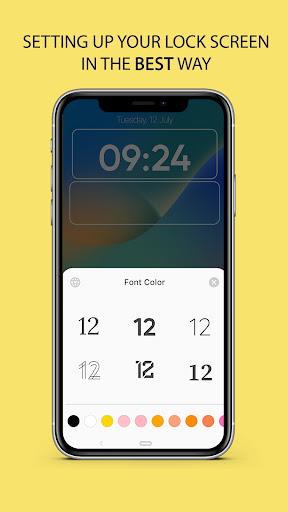 Lock Screen OS - عکس برنامه موبایلی اندروید