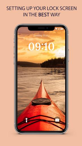 Lock Screen OS - عکس برنامه موبایلی اندروید