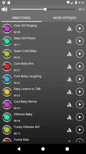 Baby Sounds & Ringtones - عکس برنامه موبایلی اندروید