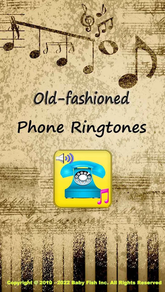 Old-fashioned Phone Ringtones - عکس برنامه موبایلی اندروید