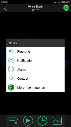 Police Siren Ringtones - عکس برنامه موبایلی اندروید