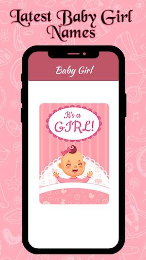 Latest Baby Girl Names 2021 - Image screenshot of android app