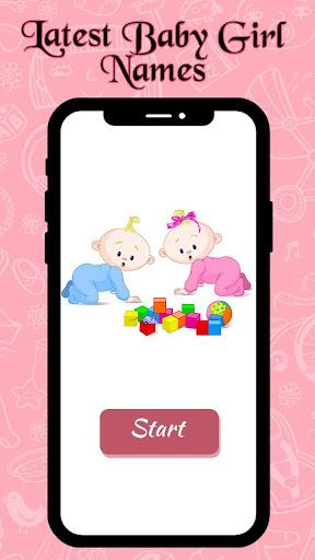 Latest Baby Girl Names 2021 - Image screenshot of android app