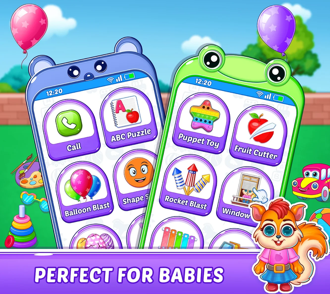 Baby Phone - Kids Learning - Gameplay image of android game