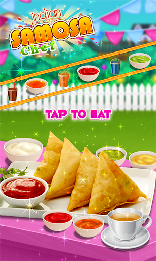 Indian Samosa Cooking Game - Gameplay image of android game