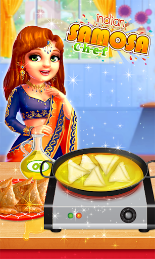 Indian Samosa Cooking Game - Gameplay image of android game