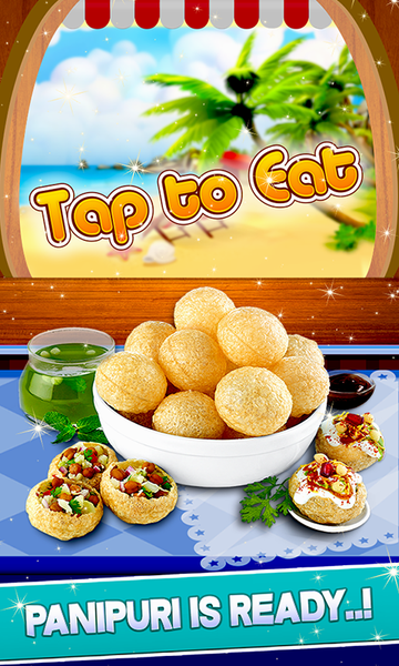 Panipuri Maker In Cooking Game - Gameplay image of android game