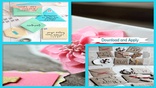 Creative DIY Envelope Tutorial - Image screenshot of android app