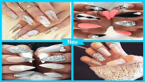 Gorgeous Glittery Nail Gems - Image screenshot of android app